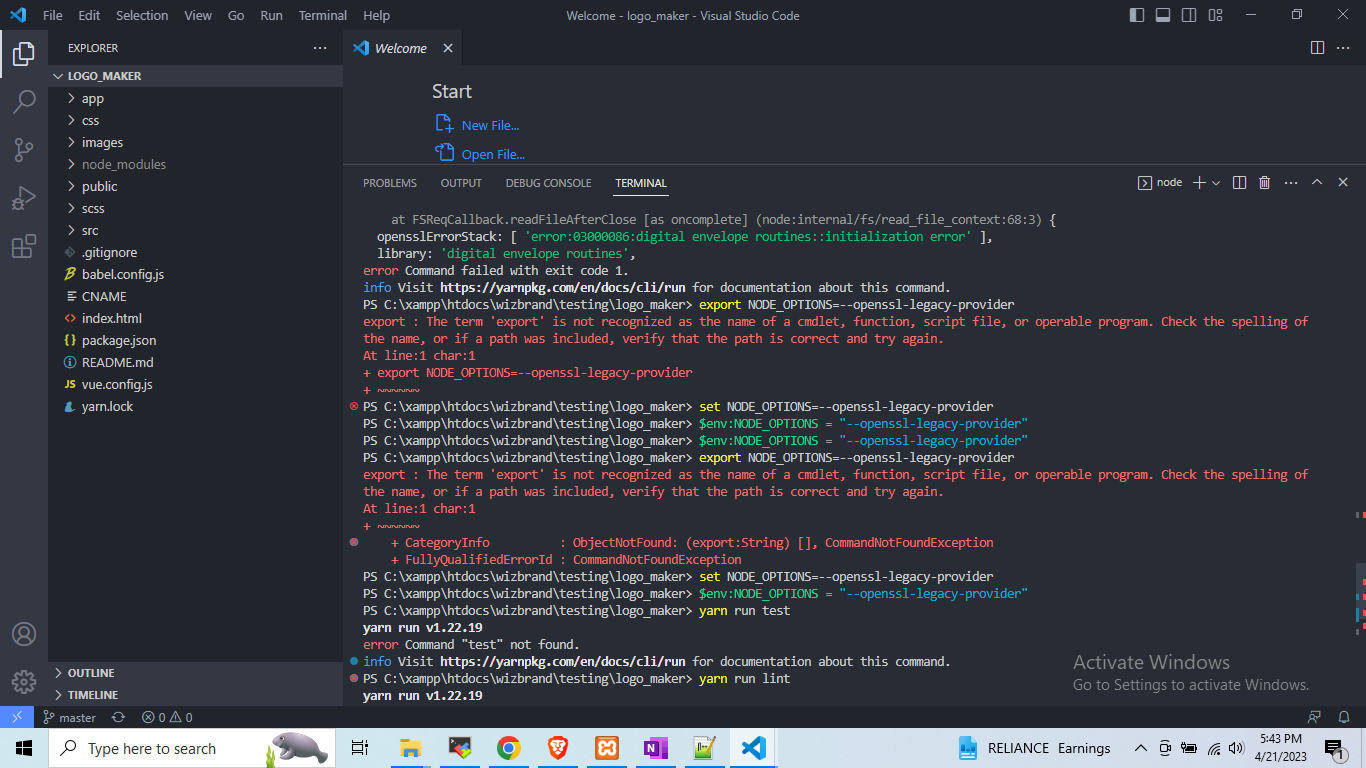 Error error0308010Cdigital envelope routinesunsupported DevOps