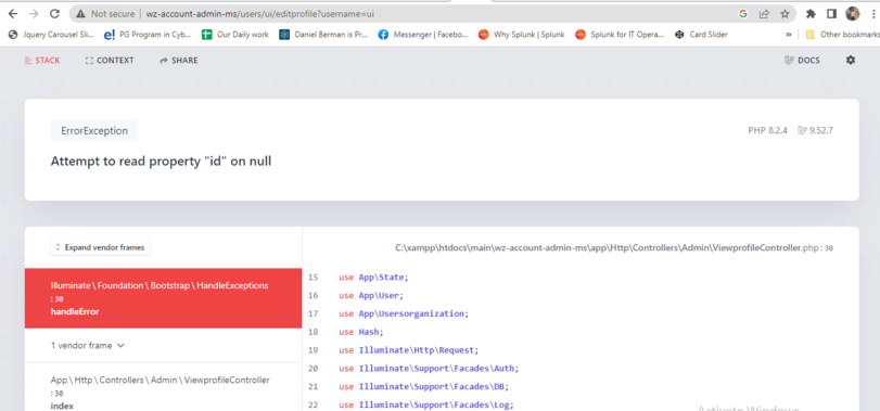 How to Check Auth Login | Interval server Error - DevOps Freelancer