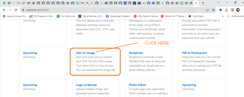 Text To Image Generator tools by WizBrand ? - DevOps Freelancer